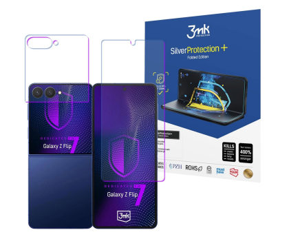 Folia / szkło na smartfon 3mk SilverProtection+ Folded Edition do Samsung Galaxy Z Flip 7